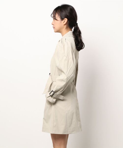 FREE'S MART（フリーズマート）の「コートワンピース（ワンピース・レディース・ブラック/ベージュ・FREE）」の5枚目の写真