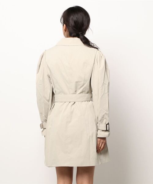 FREE'S MART（フリーズマート）の「コートワンピース（ワンピース・レディース・ブラック/ベージュ・FREE）」の3枚目の写真