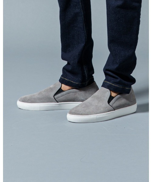 wjk(ダヴルジェイケイ)の「Italian suede slip-on(スリッポン・メンズ・ブラック/グレー/ピンク・SMALL/MEDIUM/LARGE)」の20枚目の写真