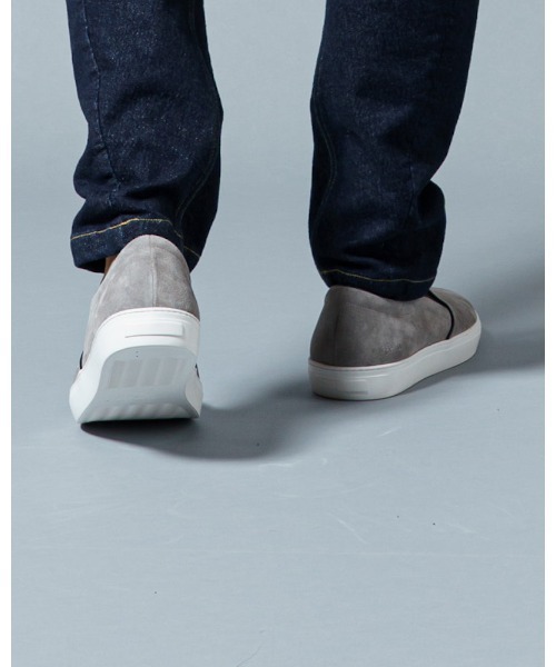 wjk(ダヴルジェイケイ)の「Italian suede slip-on(スリッポン・メンズ・ブラック/グレー/ピンク・SMALL/MEDIUM/LARGE)」の14枚目の写真