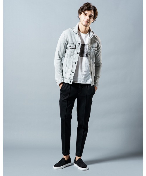 wjk(ダヴルジェイケイ)の「Italian suede slip-on(スリッポン・メンズ・ブラック/グレー/ピンク・SMALL/MEDIUM/LARGE)」の5枚目の写真