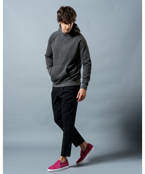 wjk(ダヴルジェイケイ)の「Italian suede slip-on(スリッポン・メンズ・ブラック/グレー/ピンク・SMALL/MEDIUM/LARGE)」の8枚目の写真