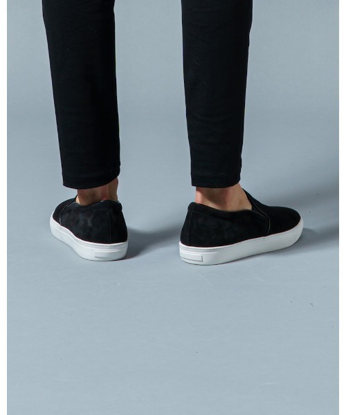wjk(ダヴルジェイケイ)の「Italian suede slip-on(スリッポン・メンズ・ブラック/グレー/ピンク・SMALL/MEDIUM/LARGE)」の9枚目の写真