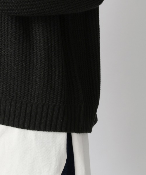 LOWRYS FARM（ローリーズファーム）の「スリットプルオーバーＬＳ　216148（ニット/セーター・レディース・グリーン/アイボリー/グレー/ブラック/オレンジ・FREE）」の20枚目の写真