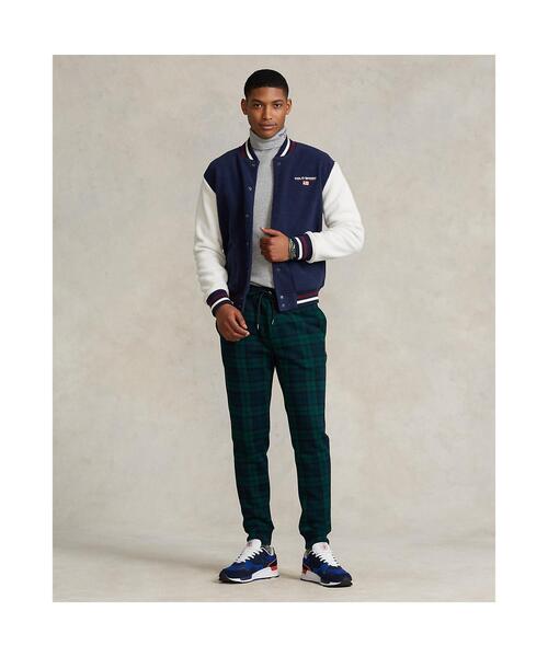 POLO RALPH LAUREN(ポロ ラルフ ローレン)の「Polo Sport フリース ベースボール ジャケット(スタジャン・メンズ・ネイビー系1・S/M/L/XL/XS/XXL)」の3枚目の写真
