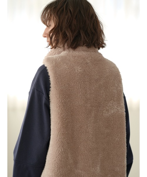 earth music&ecology(アースミュージックアンドエコロジー)の「3wayマウンテンパーカー(ベストファー)(マウンテンパーカー・レディース・ベージュ/カーキ・M/L)」の17枚目の写真