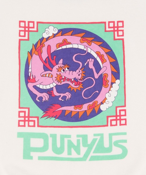 PUNYUS（プニュズ）の「ドラゴンハイネックスウェット（スウェット・レディース・ホワイト/ブラック/ライトピンク・3/4）」の15枚目の写真