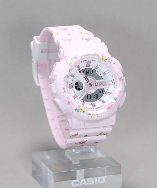 BABY-G（ベイビージー）の「little sunny biteコラボレーションモデル / BA-110LSB-4AJR（アナログ腕時計・レディース・ピンク・FREE）」の5枚目の写真