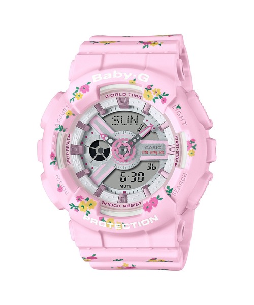 BABY-G（ベイビージー）の「little sunny biteコラボレーションモデル / BA-110LSB-4AJR（アナログ腕時計・レディース・ピンク・FREE）」の3枚目の写真