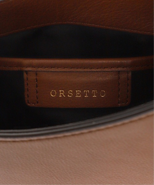【未使用級】ORSETTO　SLOPE スロープ　ハンドバッグ　ブラウン 廃盤 未使用級】ORSETTO SLOPE スロープ ハンドバッグ ブラウン 廃盤