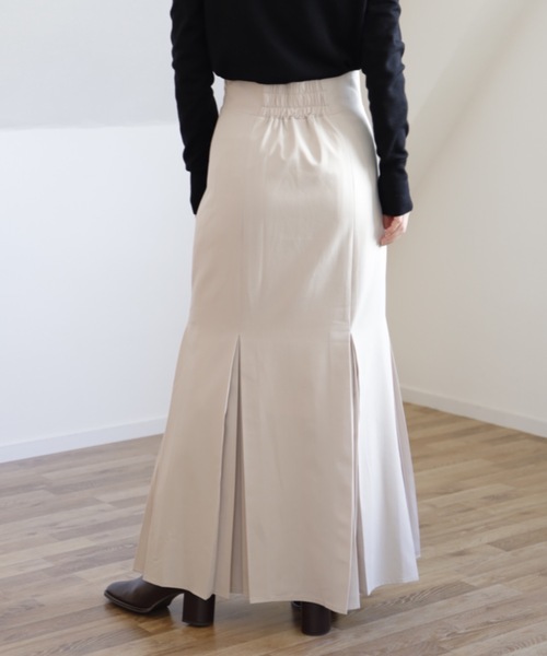 UNFIELD（アンフィールド）の「【UNFIELD マーメイドプリーツスカート】（スカート・レディース・ブラック/アイボリー・FREE）」の13枚目の写真