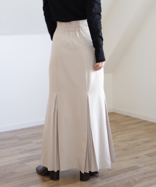 UNFIELD（アンフィールド）の「【UNFIELD マーメイドプリーツスカート】（スカート・レディース・ブラック/アイボリー・FREE）」の14枚目の写真