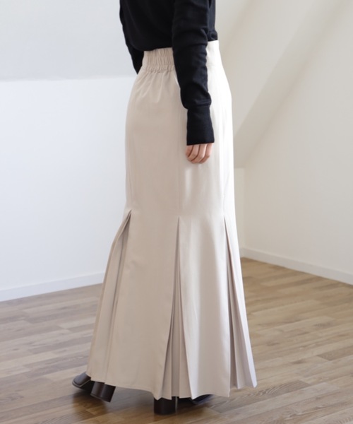 UNFIELD（アンフィールド）の「【UNFIELD マーメイドプリーツスカート】（スカート・レディース・ブラック/アイボリー・FREE）」の15枚目の写真