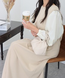 libelle more | ドッキングスウェットワンピース(ワンピース)