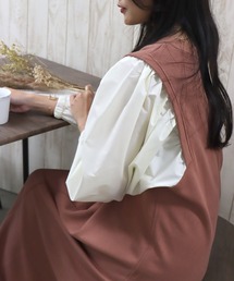 libelle more | ドッキングスウェットワンピース(ワンピース)