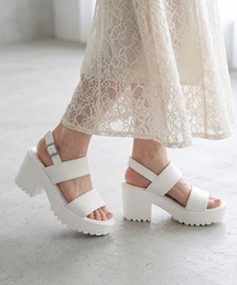 LibertyDoll プラットフォーム厚底ストラップサンダル