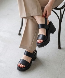 LibertyDoll プラットフォーム厚底ストラップサンダル