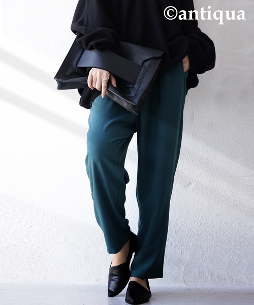 antiqua(アンティカ)の「異素材パンプス(パンプス・レディース・ブラック・L/LL/M/S)」の4枚目の写真