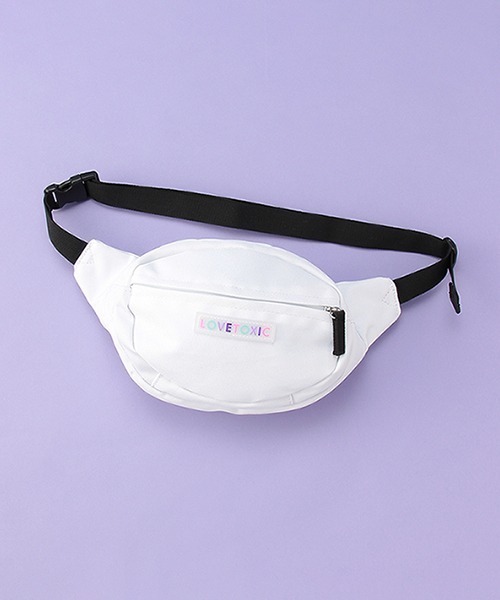 LOVETOXIC(ラブトキシック)の「ウエストBAG(ボディバッグ/ウエストポーチ・キッズ・ブラック/マルチ/オフホワイト・FREE)」の2枚目の写真