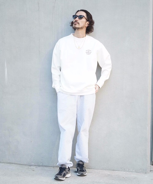 BILLABONG（ビラボン）の「BILLABONG メンズ 【A/Div.】 ADIV CREW トレーナー 【2022年春夏モデル】/ビラボンスウェットトレーナー（スウェット・メンズ・オフホワイト/ブルー/ブルー系その他/チャコールグレー・MEDIUM/LARGE/X-LARGE）」の6枚目の写真