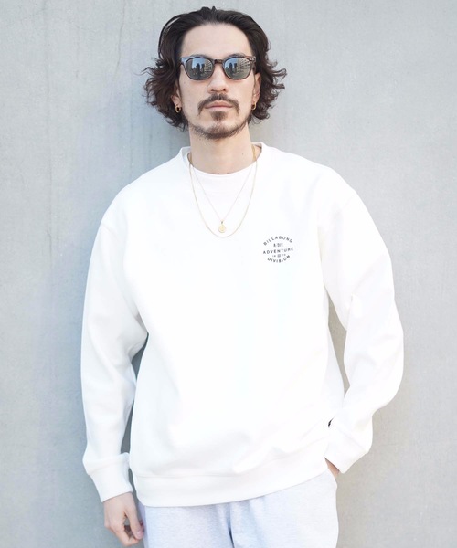 BILLABONG（ビラボン）の「BILLABONG メンズ 【A/Div.】 ADIV CREW トレーナー 【2022年春夏モデル】/ビラボンスウェットトレーナー（スウェット・メンズ・オフホワイト/ブルー/ブルー系その他/チャコールグレー・MEDIUM/LARGE/X-LARGE）」の7枚目の写真