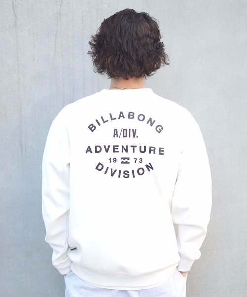 BILLABONG（ビラボン）の「BILLABONG メンズ 【A/Div.】 ADIV CREW トレーナー 【2022年春夏モデル】/ビラボンスウェットトレーナー（スウェット・メンズ・オフホワイト/ブルー/ブルー系その他/チャコールグレー・MEDIUM/LARGE/X-LARGE）」の9枚目の写真