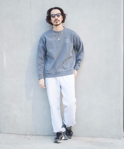 BILLABONG（ビラボン）の「BILLABONG メンズ 【A/Div.】 ADIV CREW トレーナー 【2022年春夏モデル】/ビラボンスウェットトレーナー（スウェット・メンズ・オフホワイト/ブルー/ブルー系その他/チャコールグレー・MEDIUM/LARGE/X-LARGE）」の13枚目の写真