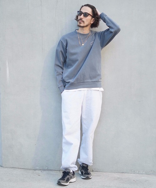 BILLABONG（ビラボン）の「BILLABONG メンズ 【A/Div.】 ADIV CREW トレーナー 【2022年春夏モデル】/ビラボンスウェットトレーナー（スウェット・メンズ・オフホワイト/ブルー/ブルー系その他/チャコールグレー・MEDIUM/LARGE/X-LARGE）」の14枚目の写真