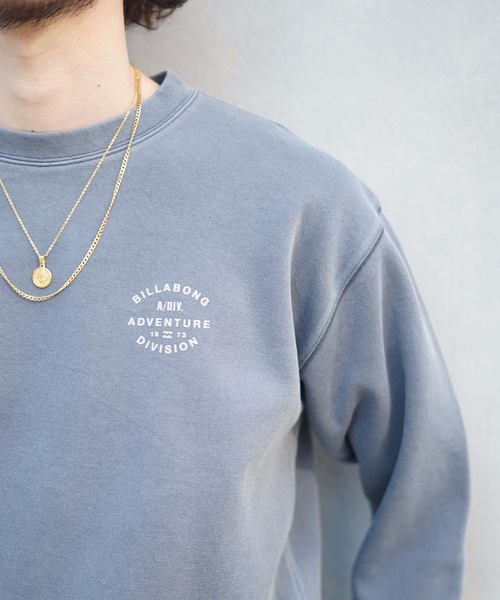 BILLABONG（ビラボン）の「BILLABONG メンズ 【A/Div.】 ADIV CREW トレーナー 【2022年春夏モデル】/ビラボンスウェットトレーナー（スウェット・メンズ・オフホワイト/ブルー/ブルー系その他/チャコールグレー・MEDIUM/LARGE/X-LARGE）」の17枚目の写真