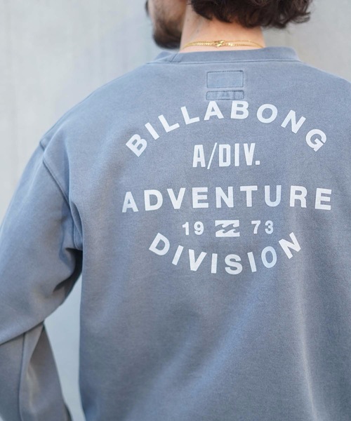 BILLABONG（ビラボン）の「BILLABONG メンズ 【A/Div.】 ADIV CREW トレーナー 【2022年春夏モデル】/ビラボンスウェットトレーナー（スウェット・メンズ・オフホワイト/ブルー/ブルー系その他/チャコールグレー・MEDIUM/LARGE/X-LARGE）」の18枚目の写真