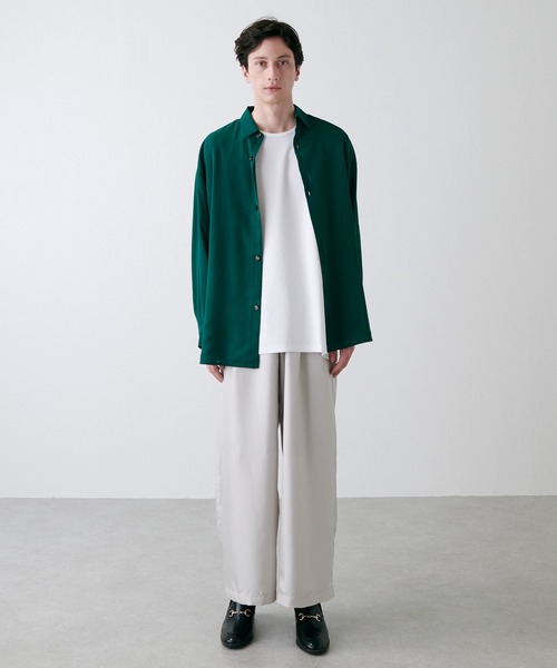 Lui's（ルイス）の「エアリー無双仕立シャツ（シャツ/ブラウス・メンズ・ブラック/グレー/グリーン・FREE）」の15枚目の写真