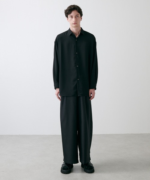 Lui's（ルイス）の「エアリー無双仕立シャツ（シャツ/ブラウス・メンズ・ブラック/グレー/グリーン・FREE）」の20枚目の写真