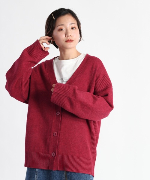 cepo(セポ)の「モチモチカラーカーデ(カーディガン/ボレロ・レディース・ミント/グレー/ピンク/サックスブルー・M)」の4枚目の写真