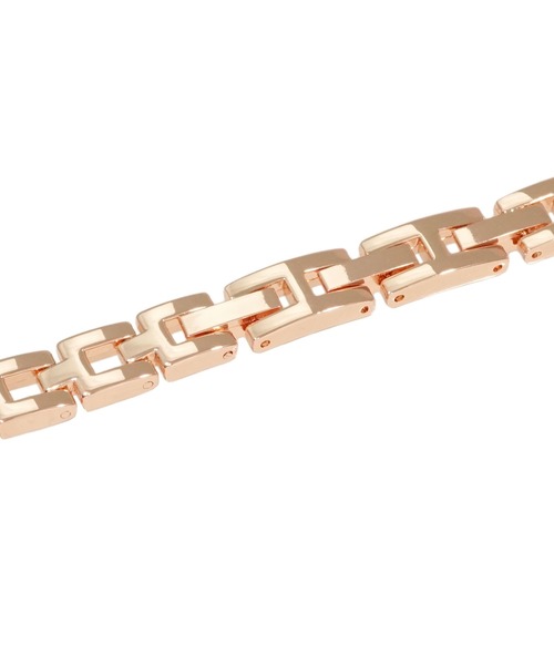 Urban Coral（アーバンコーラル）の「Apple Watch Band / アップルウォッチ バンド スリムチェーンジルコニアステンレス / Urban Coral（デジタル腕時計・レディース・ブラック/ローズ系/シルバー/ピンクゴールド/シャンパン・40mm/44mm）」の16枚目の写真