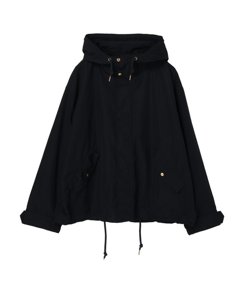 earth music&ecology（アースミュージックアンドエコロジー）の「撥水＋防花粉機能付きマウンテンパーカー＊（マウンテンパーカー・レディース・ネイビー/グレイッシュベージュ・FREE）」の18枚目の写真