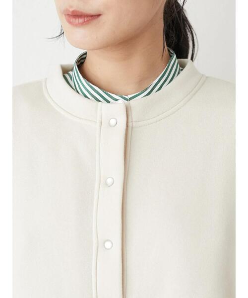 ELENCARE DUE（エレンカーレデュエ）の「・ELENCARE DUE ウラキモウドット釦カーデ＊（カーディガン/ボレロ・レディース・ブラック/ベージュ/レッド/グリーン・FREE）」の11枚目の写真