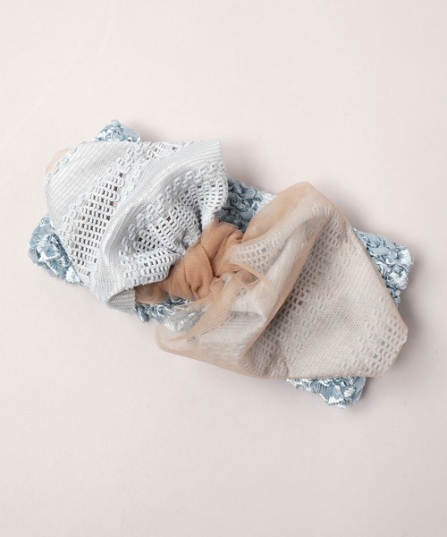 CA4LA（カシラ）の「POPORA2（ヘアバンド・レディース・ベージュ/グレー/サックスブルー・ONESIZE）」の3枚目の写真