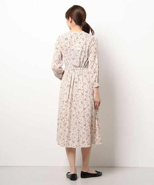 Opinion korean town（オピニオン コリアン タウン）の「YUGA フローラルワンピース（ワンピース・レディース・ブラック/ホワイト・XL/L/M/S）」の17枚目の写真