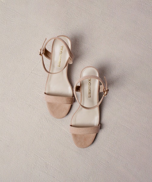 LibertyDoll（リバティードール）の「LibertyDoll セパレートストラップサンダル（サンダル・レディース・ホワイト/ベージュ/ネイビー/ブラウン/グレー/パイソン/ゴールド/ブルー/シルバー/レッド/ブラック/ブルー系その他/ブラック系その他・L/LL/3L/S/SS/M）」の7枚目の写真