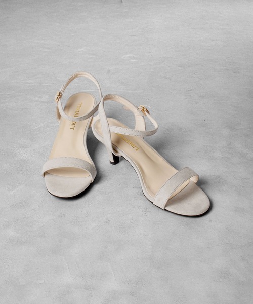 LibertyDoll（リバティードール）の「LibertyDoll セパレートストラップサンダル（サンダル・レディース・ホワイト/ベージュ/ネイビー/ブラウン/グレー/パイソン/ゴールド/ブルー/シルバー/レッド/ブラック/ブルー系その他/ブラック系その他・L/LL/3L/S/SS/M）」の5枚目の写真