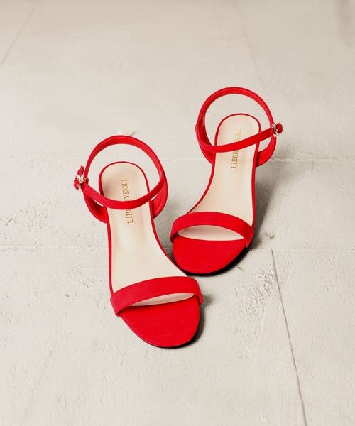 LibertyDoll（リバティードール）の「LibertyDoll セパレートストラップサンダル（サンダル・レディース・ホワイト/ベージュ/ネイビー/ブラウン/グレー/パイソン/ゴールド/ブルー/シルバー/レッド/ブラック/ブルー系その他/ブラック系その他・L/LL/3L/S/SS/M）」の11枚目の写真