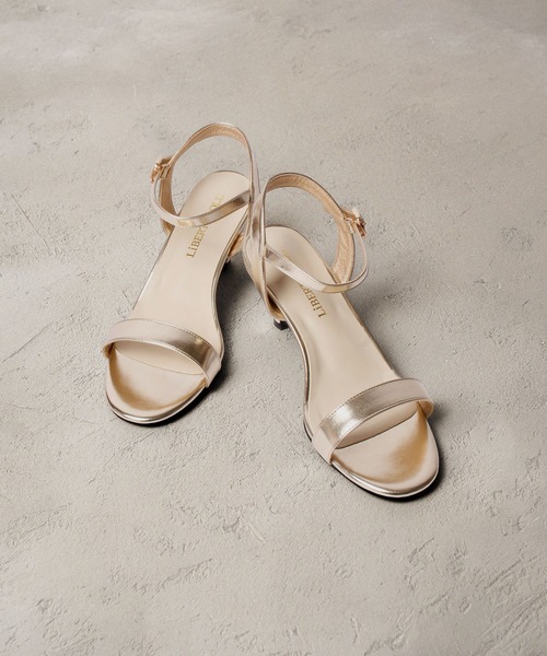 LibertyDoll（リバティードール）の「LibertyDoll セパレートストラップサンダル（サンダル・レディース・ホワイト/ベージュ/ネイビー/ブラウン/グレー/パイソン/ゴールド/ブルー/シルバー/レッド/ブラック/ブルー系その他/ブラック系その他・L/LL/3L/S/SS/M）」の12枚目の写真