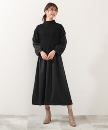 DRESKIP | ニットベストドッキングワンピース(ワンピース)