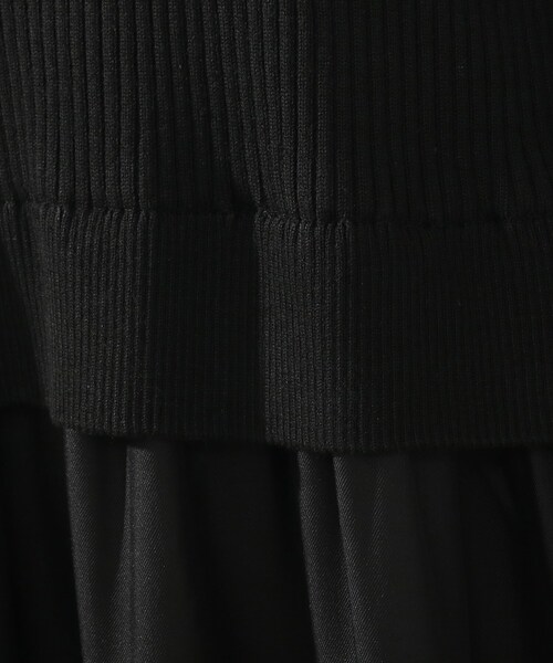 DRESKIP（ドレスキップ）の「◆ニットベストドッキングワンピース（ワンピース・レディース・ブラック/カーキ/ライトベージュ・02/03/04）」の17枚目の写真