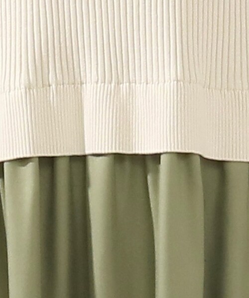 DRESKIP（ドレスキップ）の「◆ニットベストドッキングワンピース（ワンピース・レディース・ブラック/カーキ/ライトベージュ・02/03/04）」の21枚目の写真