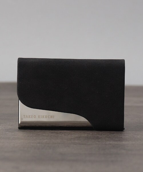 TAKEO KIKUCHI（タケオキクチ）の「◆ボールペン カードケース セット（名刺入れ・メンズ・ブラック/ネイビー・00）」の4枚目の写真