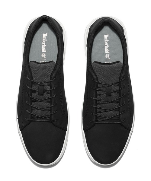 Timberland（ティンバーランド）の「メンズ セネカ ベイ レザースニーカー - ブラック（スニーカー・メンズ・ブラック・25.5cm/26.5cm/27.5cm/25.0cm/26.0cm/27.0cm/28.0cm/28.5cm/29.0cm/30.0cm）」の5枚目の写真