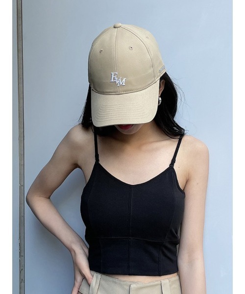 ENVYM(アンビー)の「EVM CAP(キャップ・レディース・グリーン/ベージュ/ブラック/ホワイト・FREE)」の3枚目の写真