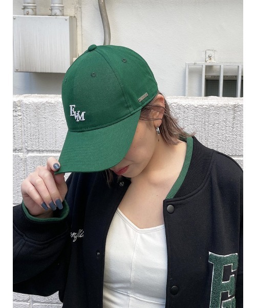 ENVYM(アンビー)の「EVM CAP(キャップ・レディース・グリーン/ベージュ/ブラック/ホワイト・FREE)」の4枚目の写真