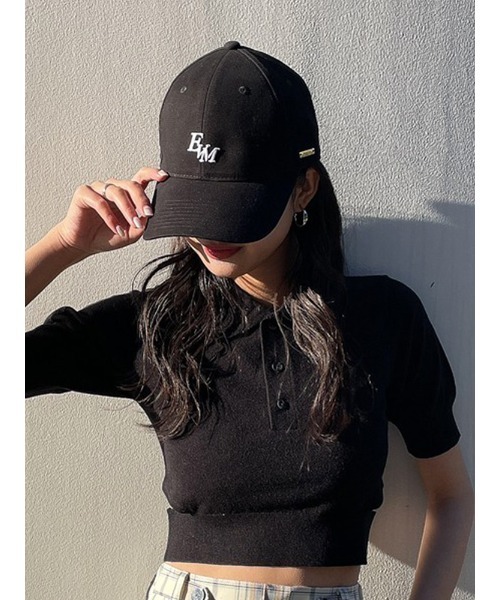 ENVYM(アンビー)の「EVM CAP(キャップ・レディース・グリーン/ベージュ/ブラック/ホワイト・FREE)」の2枚目の写真